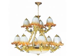 ĐÈN THẢ CHÙM PHA LÊ CAO CẤP DK2867
