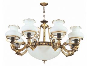 ĐÈN THẢ CHÙM PHA LÊ CAO CẤP DK2868
