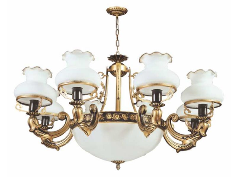 ĐÈN THẢ CHÙM PHA LÊ CAO CẤP DK2868