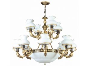ĐÈN THẢ CHÙM PHA LÊ CAO CẤP DK2869