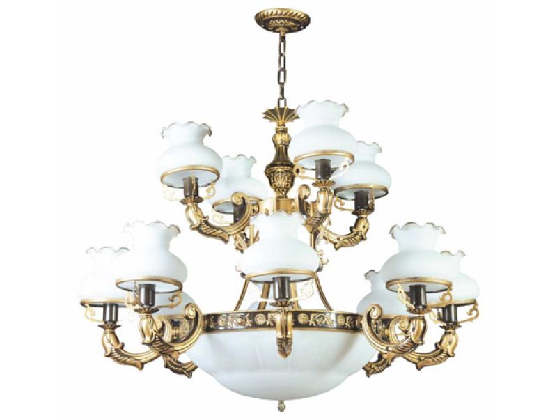 ĐÈN THẢ CHÙM PHA LÊ CAO CẤP DK2869