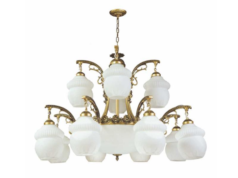 ĐÈN THẢ CHÙM PHA LÊ CAO CẤP DK2873