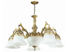 ĐÈN THẢ CHÙM PHA LÊ CAO CẤP DK2875