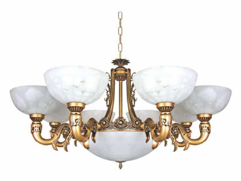 ĐÈN THẢ CHÙM PHA LÊ CAO CẤP DK2880