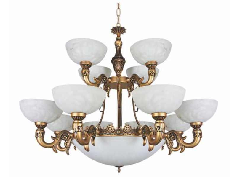 ĐÈN THẢ CHÙM PHA LÊ CAO CẤP DK2881
