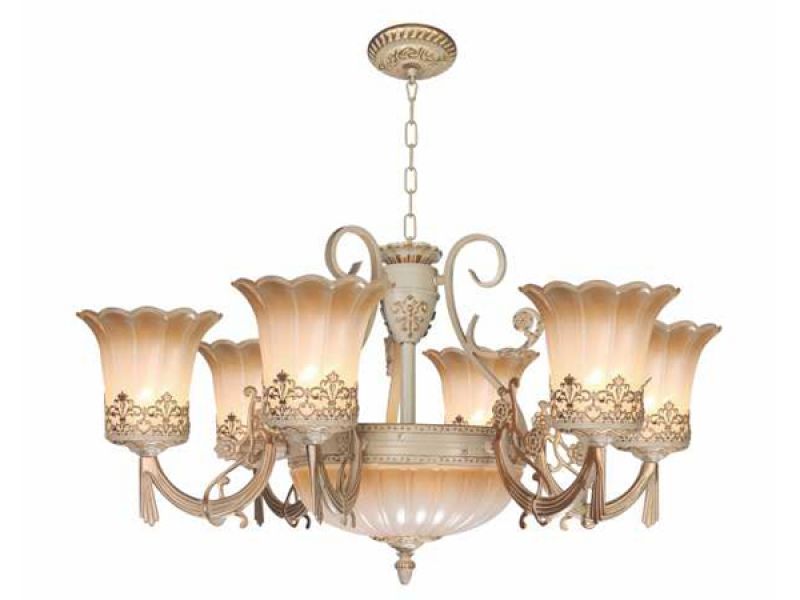 ĐÈN THẢ CHÙM PHA LÊ CAO CẤP DK2882