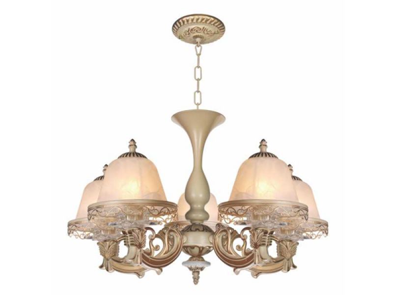ĐÈN THẢ CHÙM PHA LÊ CAO CẤP DK2886