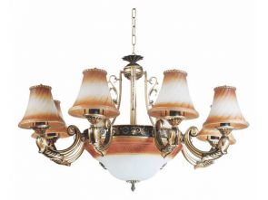 ĐÈN THẢ CHÙM PHA LÊ CAO CẤP DK2887